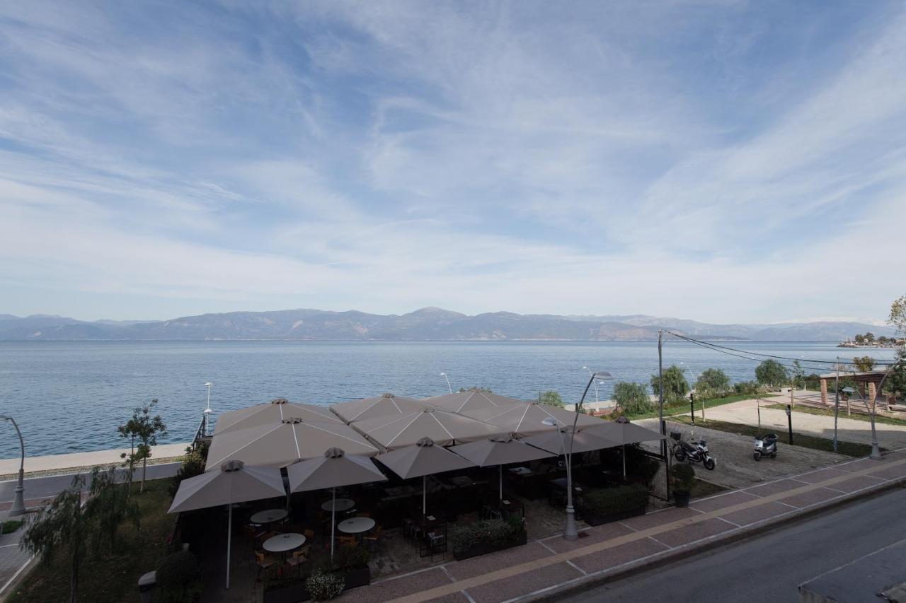 Nelion 01 - A Dream Apartment With Amazing View Aigio Dış mekan fotoğraf